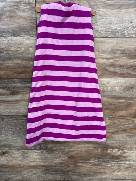 New Jammies Stripes Organic Wearable Blanket Purple sz 3-6m - Me n Mommy To Be