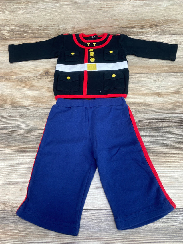Tiny Trooper U.S Marine Corps Dress Blues Uniform sz 3-6m - Me n Mommy To Be