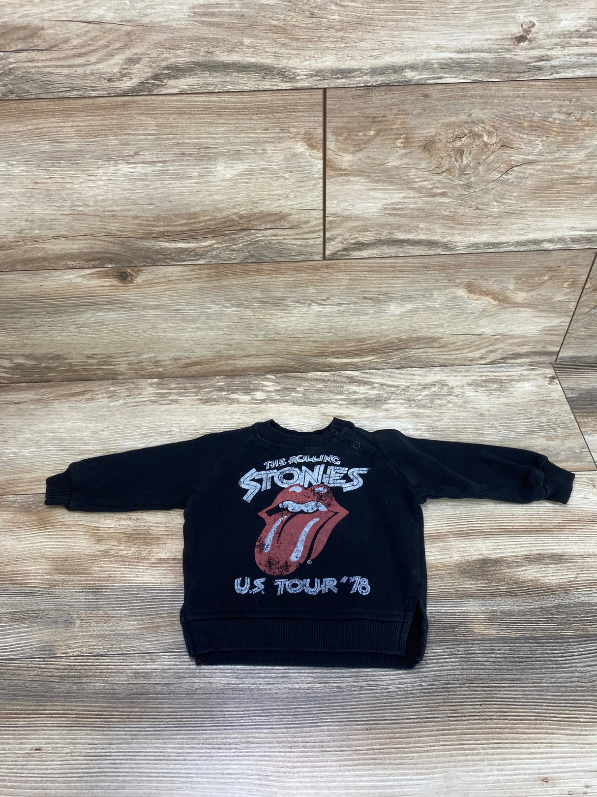 The Rolling Stones Sweatshirt Black sz 6-9m