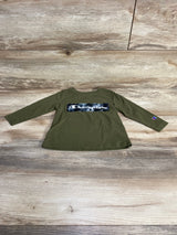 Champion Logo Shirt Green sz 2T