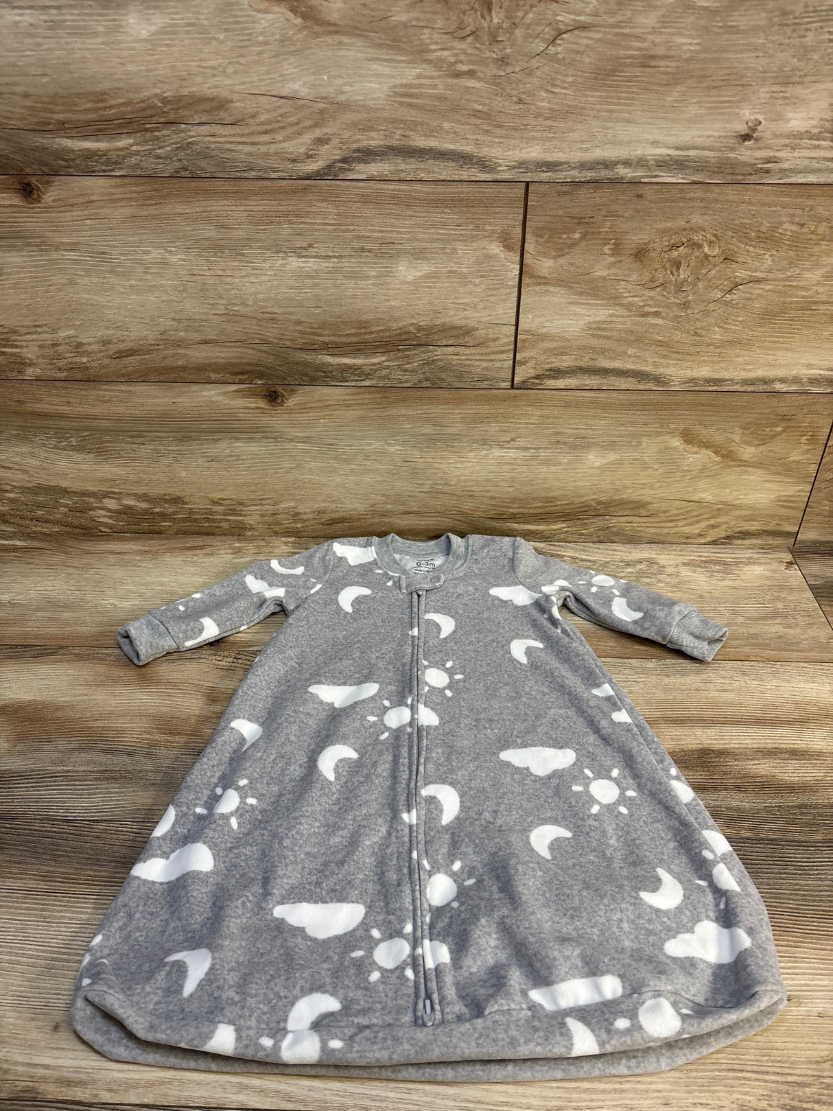 Carter's Blanket Sleep Sack Grey sz 0-3m