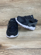 Nike Huarache Run TD 'Black Smoke Grey' Sneakers sz 4c