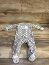 Simple Joys Blanket Sleeper Grey sz 6-9m