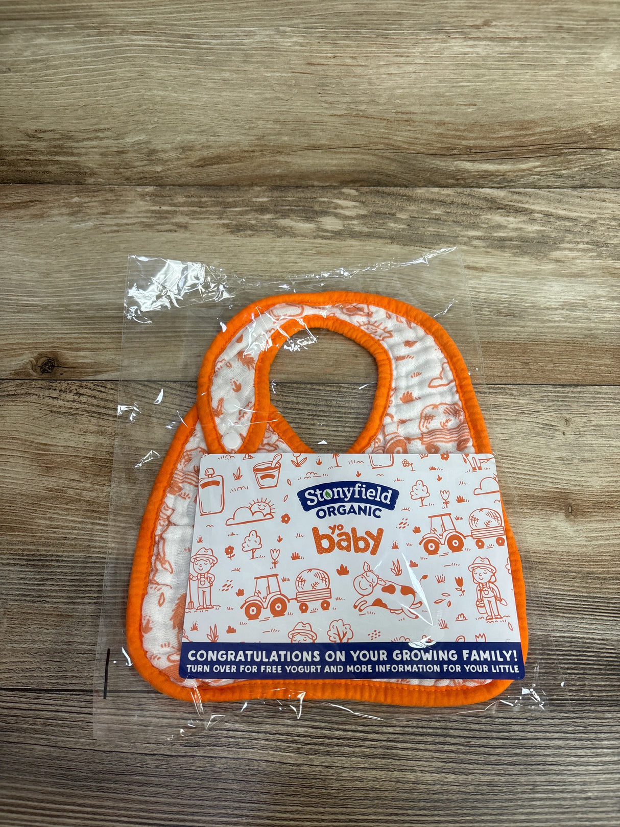 NEW Stonyfield Organic Bib