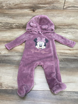 Disney Baby Minnie Mouse Bunting Purple sz 3-6m