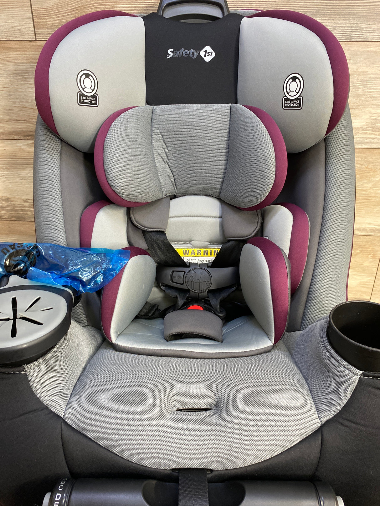 Safety 1st Grow & Go Extend N Ride LX All-in-One Convertible Car Seat in Winehouse 5-100lbs