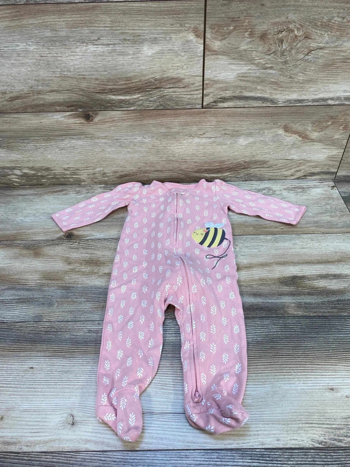 Carter's Bee Sleeper Pink sz 9m