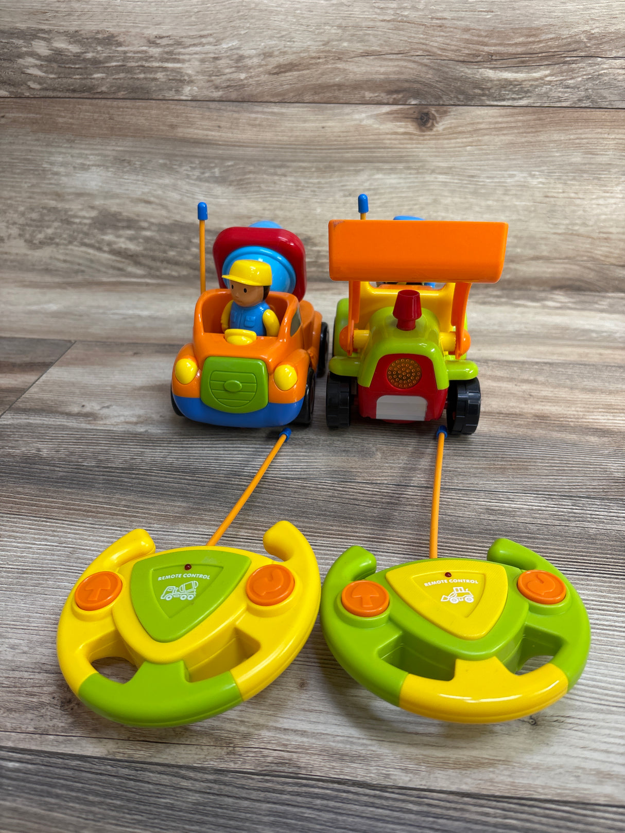 Prextex Remote Control Cars 2pk - Truck and Tractor