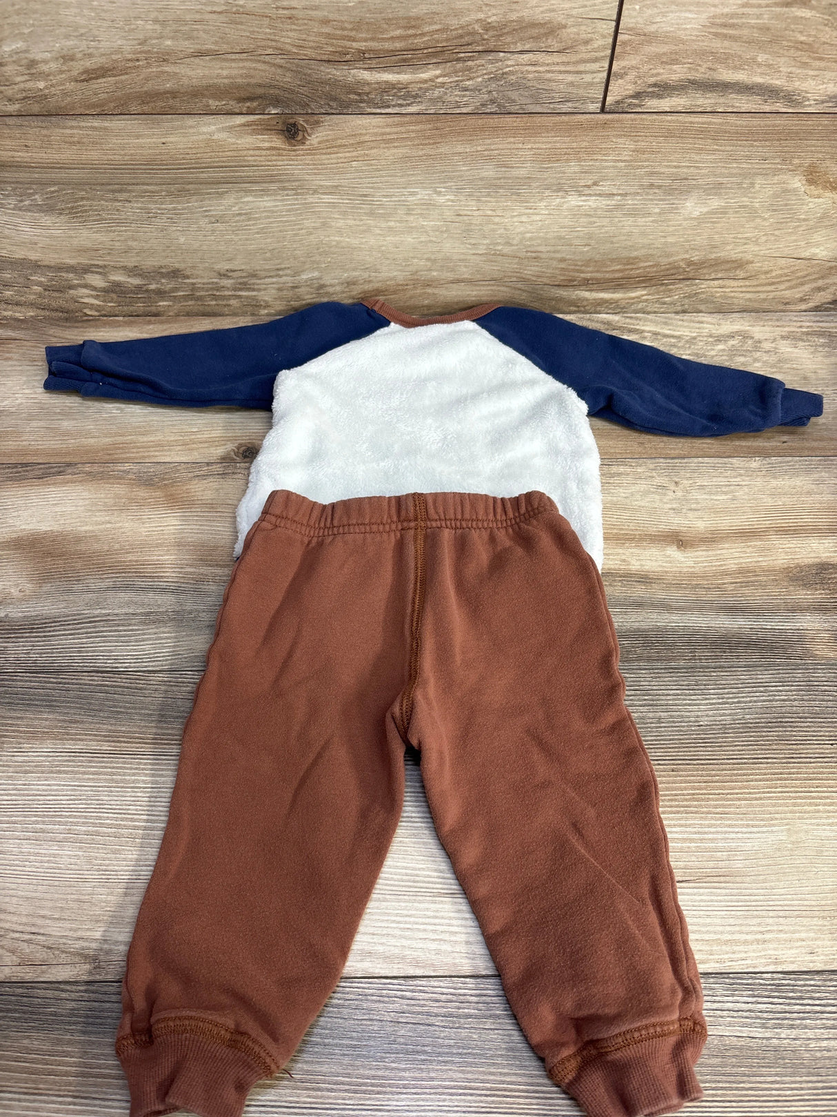 Carter's 2pc Moose Sweatshirt Set Navy sz 18m - Me n Mommy To Be