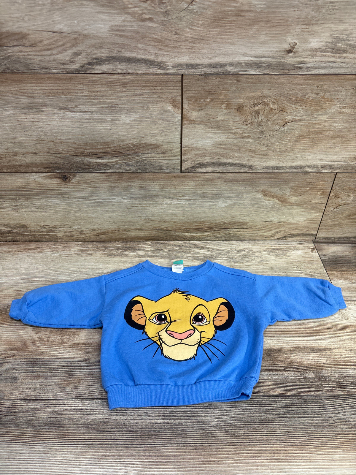 Disney Baby The Lion King Pullover Sweatshirt Blue sz 3/6m