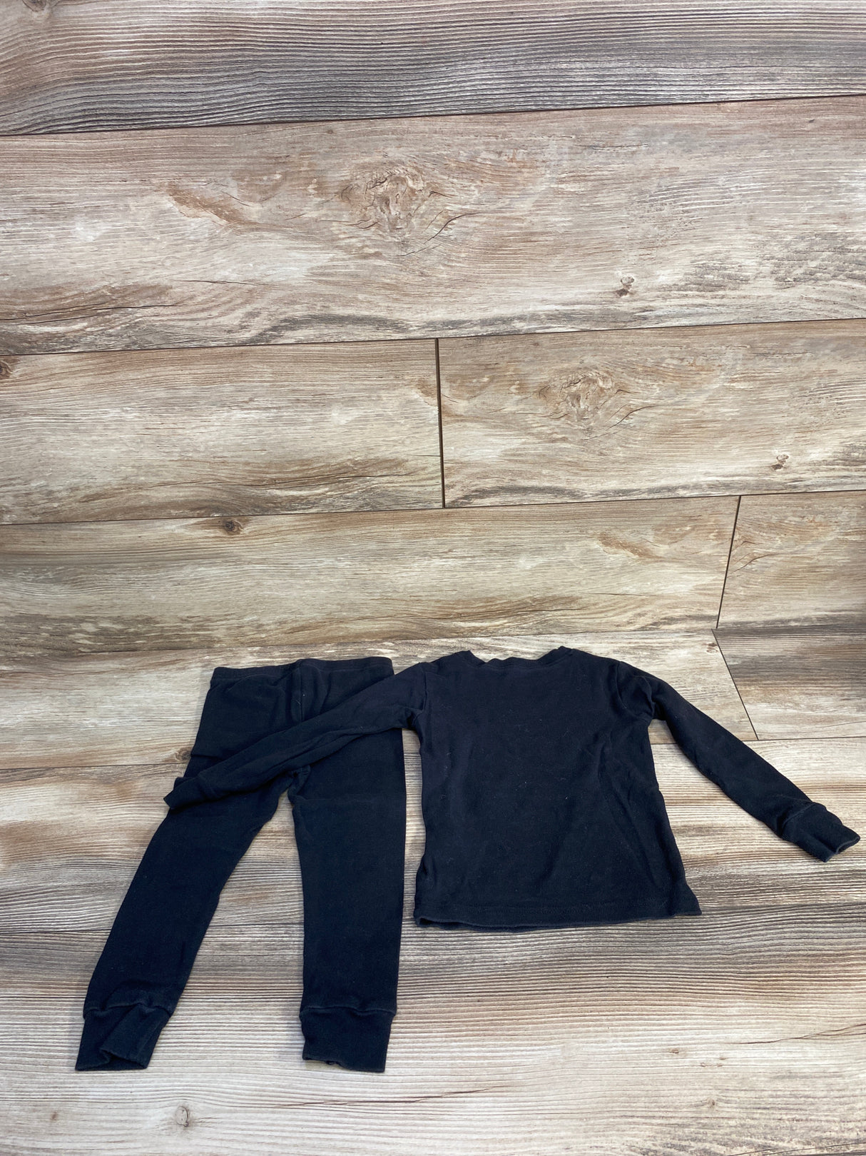 Carter's 2pc Skeleton Shirt & Pants Pajama Set Black sz 2T