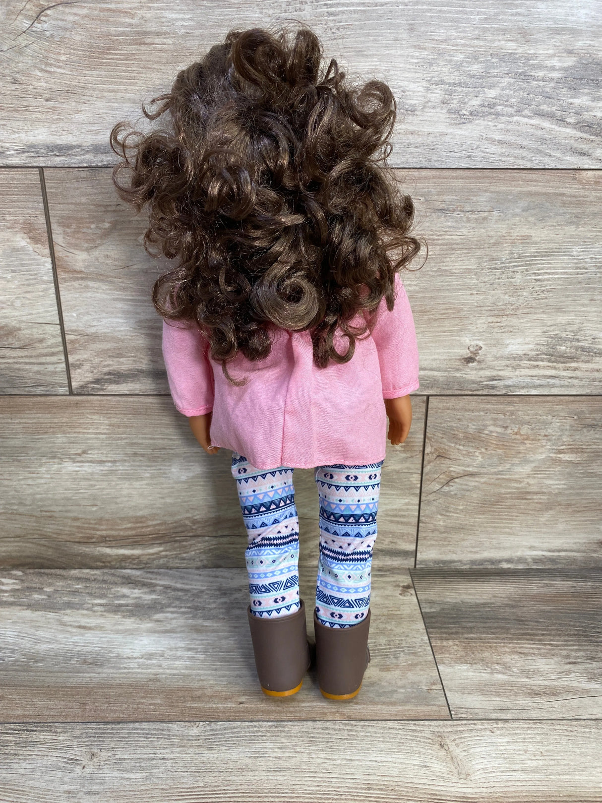 Our Generation Posable 18" Brown Hair & Eyes Doll + Outfits