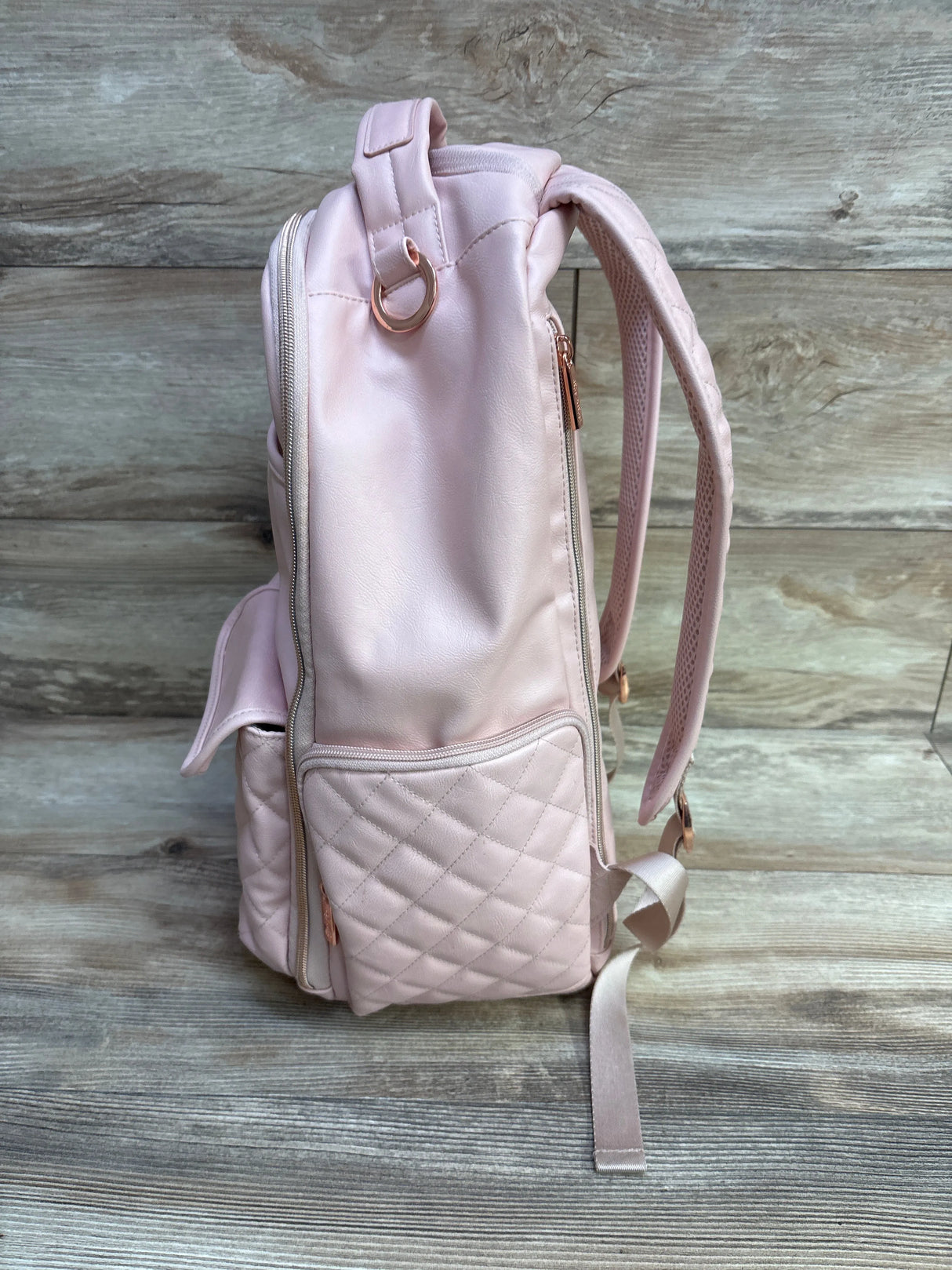 Itzy Ritzy Boss Backpack Diaper Bag - Blush Crush