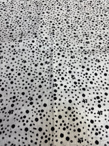 Okie Dokie Muslin Swaddle Blanket, White Polka Dot