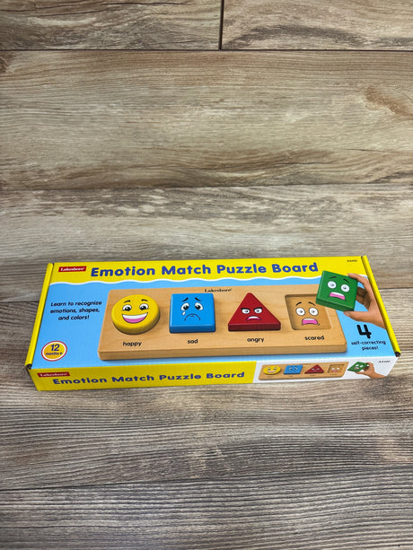 NEW Lakeshore Emotion Match Puzzle Board - Me n Mommy To Be