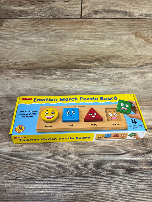 NEW Lakeshore Emotion Match Puzzle Board - Me n Mommy To Be