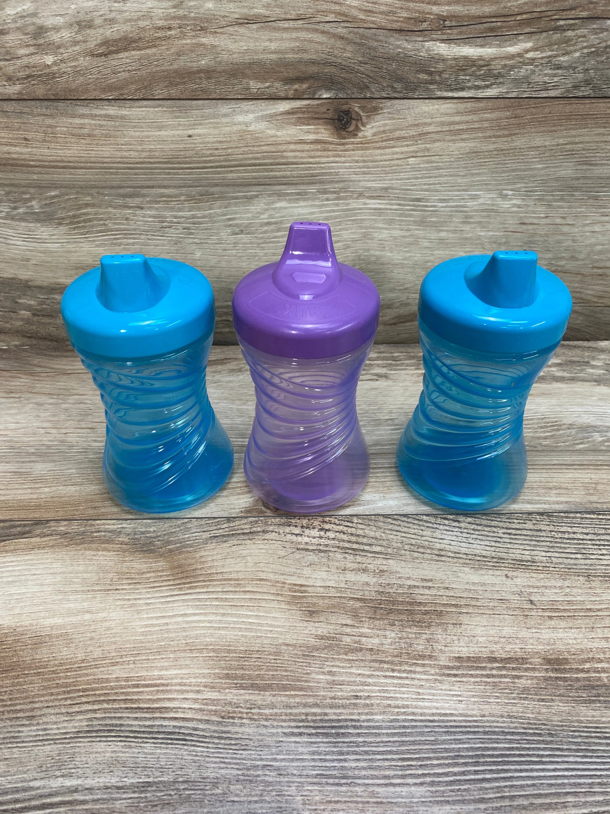 NUK 3Pk Fun Grips Hard Spout Sippy Cup, 10 oz.