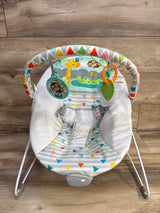 Bright Starts Safari Fun Vibrating Baby Bouncer