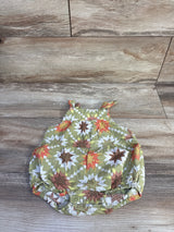 Cat & Jack Bubble Romper Green sz 6-9m