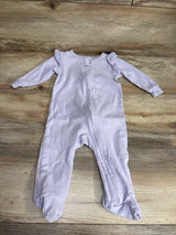 Modern Moment Ribbed Sleeper Lilac sz 3-6m