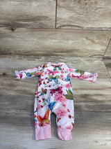 Abbence Butterfly Sleeper Pink sz Preemie