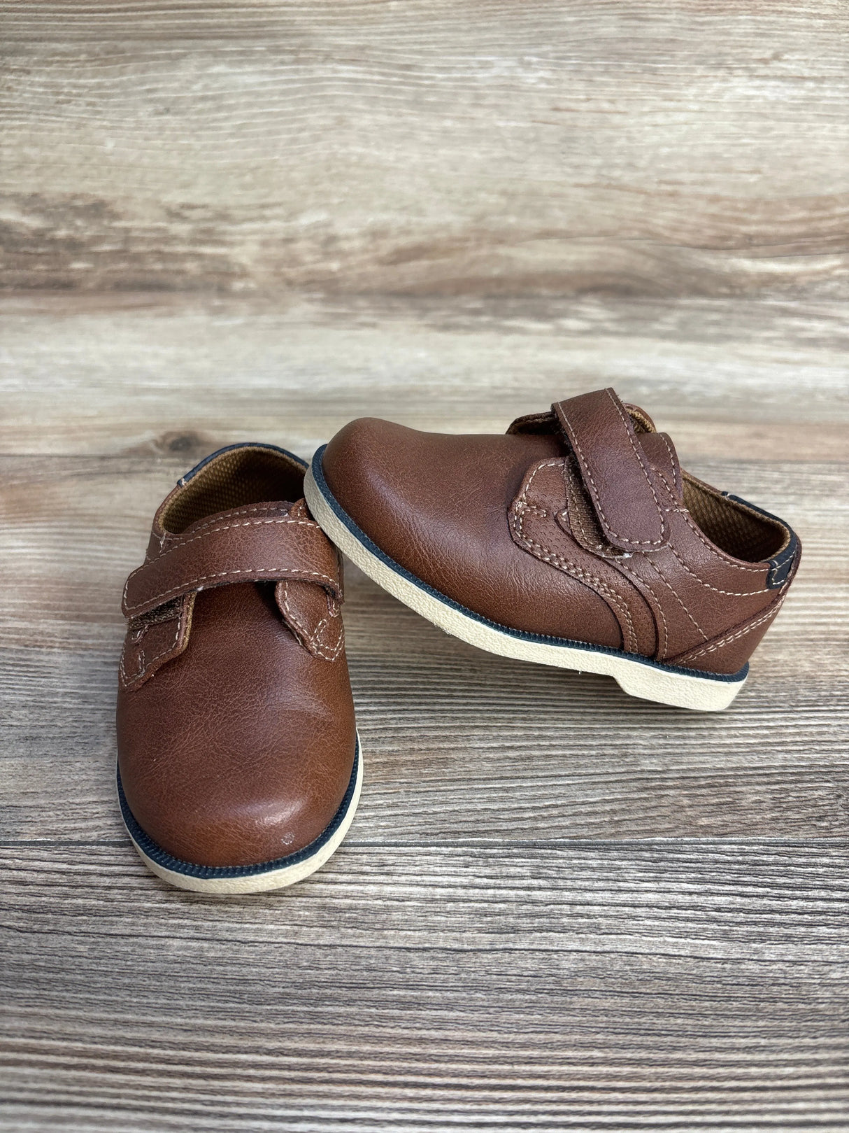 Jumping Beans Jace Oxford Sneakers Brown sz 5c
