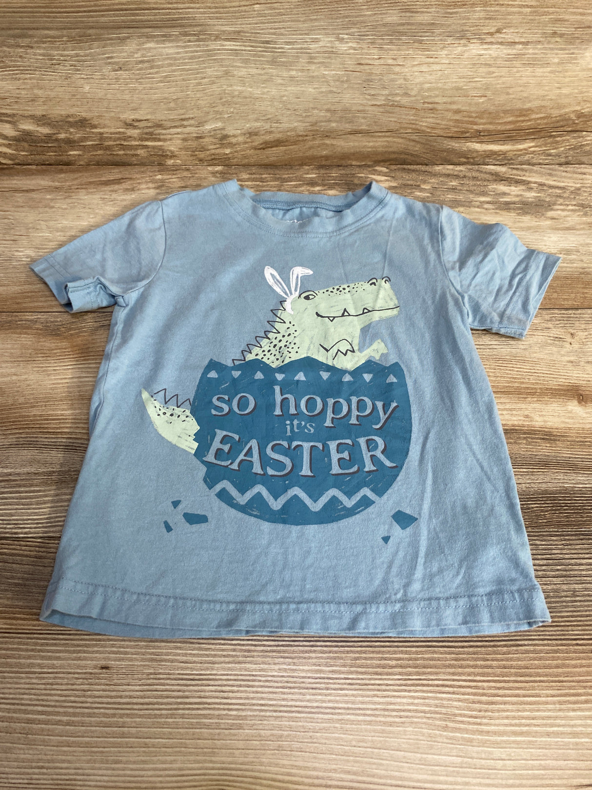 Just One You So Hoppy It's Easter Shirt Blue sz 3T