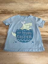 Just One You So Hoppy It's Easter Shirt Blue sz 3T