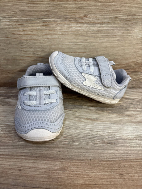 Stride Rite Soft Motion Zip Runner Sneakers Grey sz 4.5c - Me n Mommy To Be