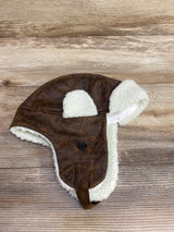 Toby Faux Sherpa Winter Hat Brown
