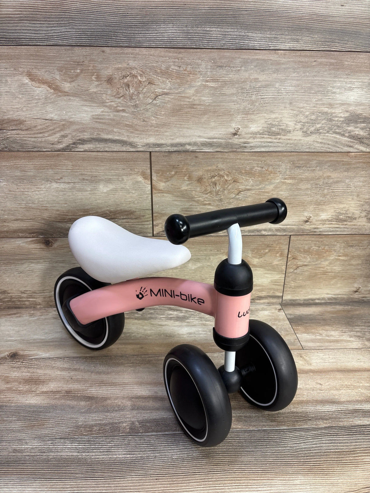 Luddy Confident Mini Baby Balance Bike in Pink