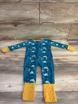 Emerson & Friends Ocean Friends Bamboo Convertible Sleeper Blue sz 6-12m