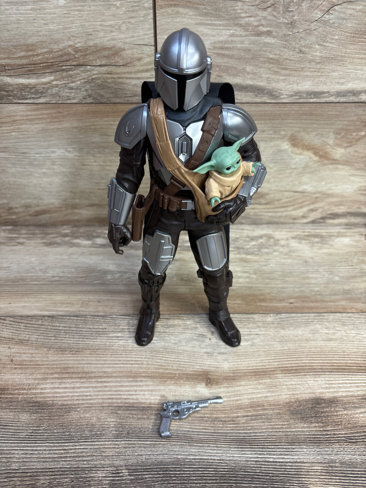 Star Wars 12'' Darth Vader and The Mandalorian & Grogu Action Figures, 2pk