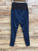 Time & Tru Maternity Full Panel Jeggings Blue sz Small (4-6)