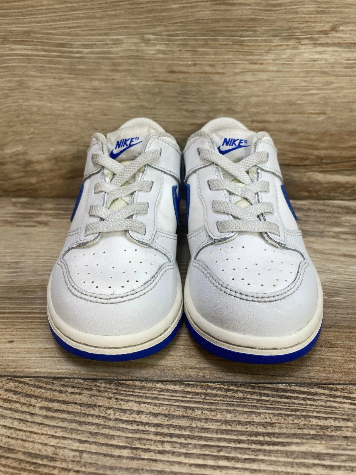 Dunk Low TD 'Summit White Hyper Royal' Sneakers sz 9c