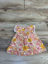 C&C California Kids Floral Ruffle Shirt Pink sz 12m
