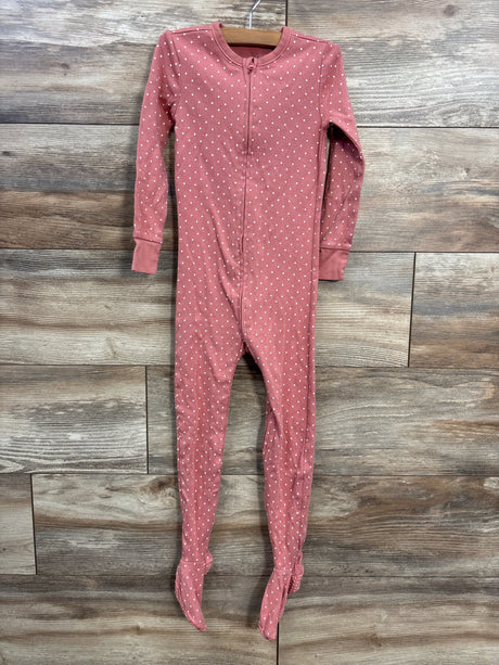 Old Navy Polka Dot Sleeper Pink sz 4T - Me n Mommy To Be