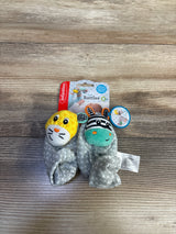 NEW Infantino Foot Rattles - Zebra & Cheetah