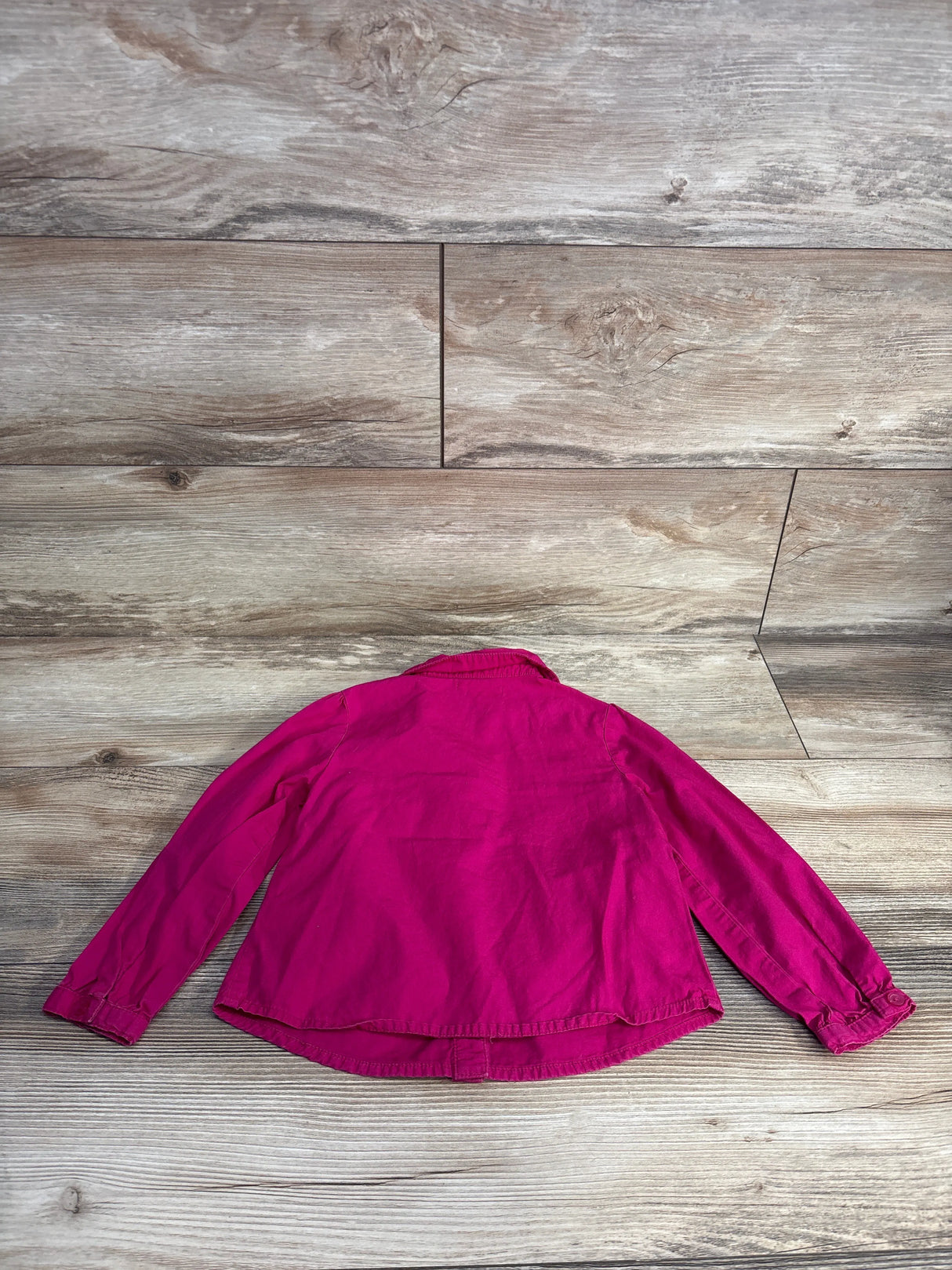 Old Navy Ruffled Button Up Shirt Pink sz 3T