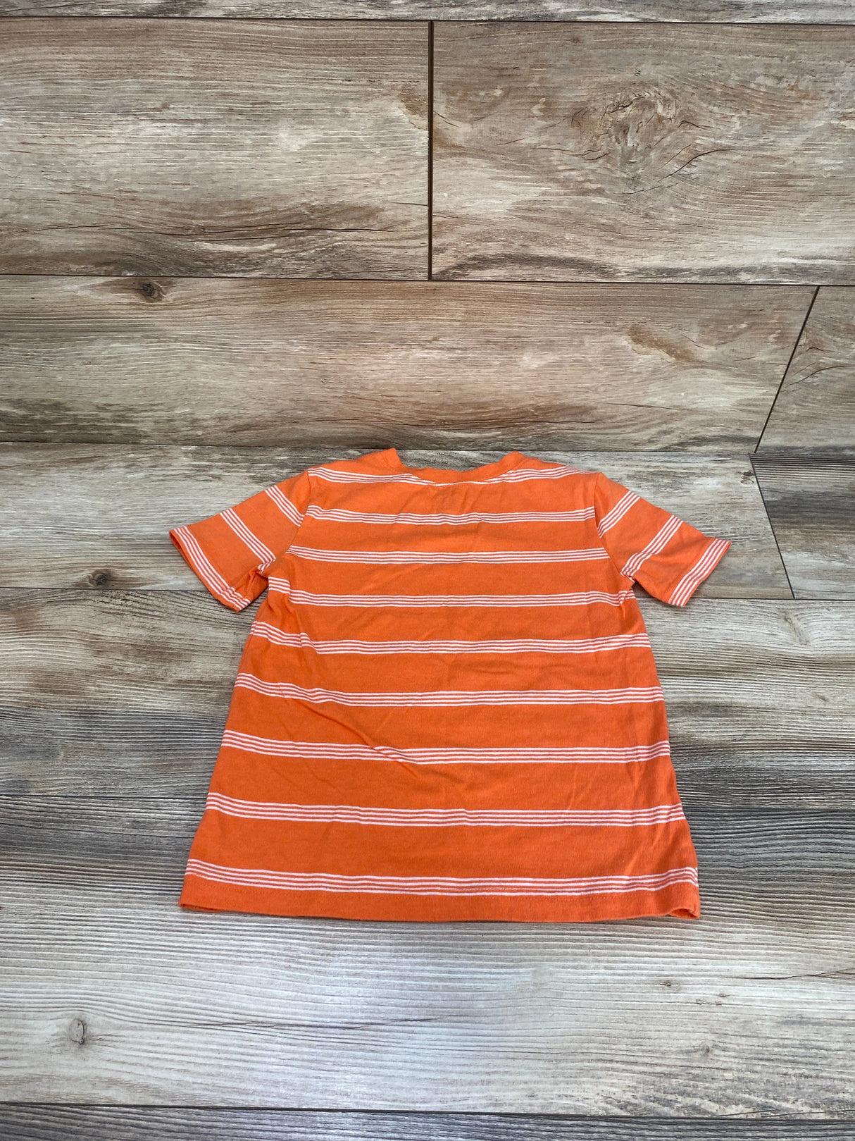 Jumping Beans Striped T-Shirt Orange sz 5T