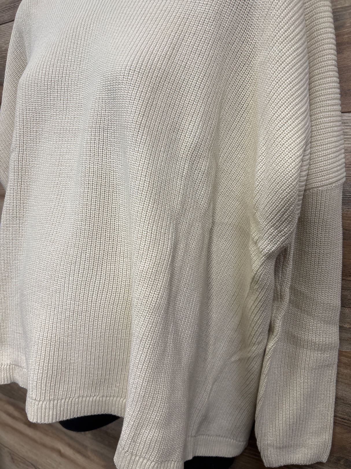 NWOT Gap Maternity V-Neck Sweater in Chino Beige sz XS