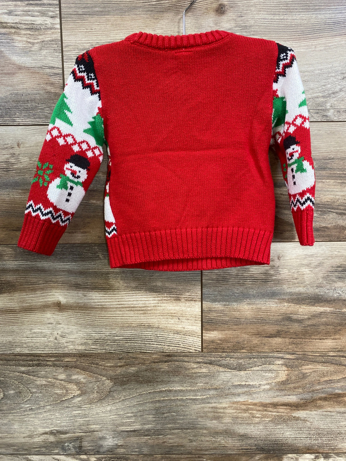 Holiday Time Ugly Sweater White sz 2T