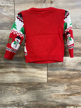 Holiday Time Ugly Sweater White sz 2T