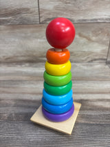 Melissa & Doug Wooden Rainbow Stacker 18m+