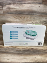 NEW The First Years 4-in-1 Warming Comfort Newborn to Toddler Tub