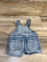 Cotton On Baby Denim Shortalls Blue sz 3-6m