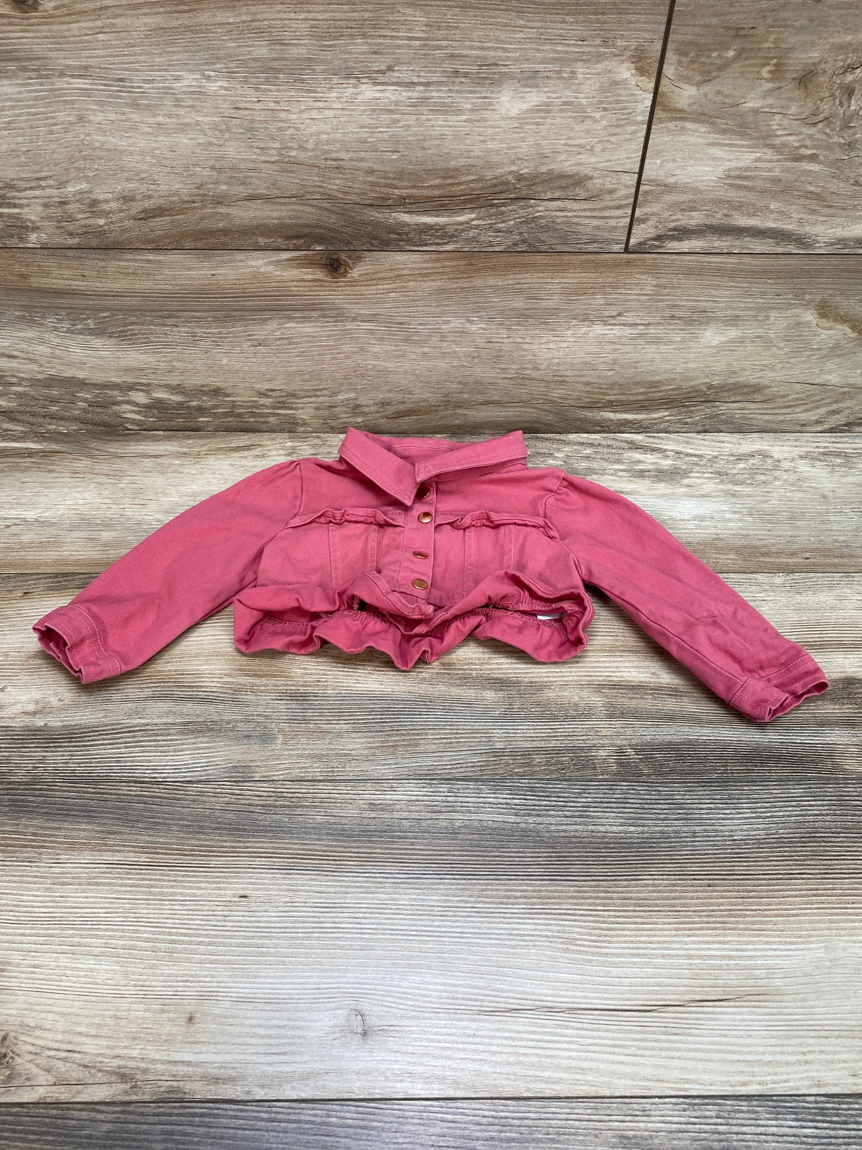 Btween Baby Ruffle Jacket Pink sz 24m