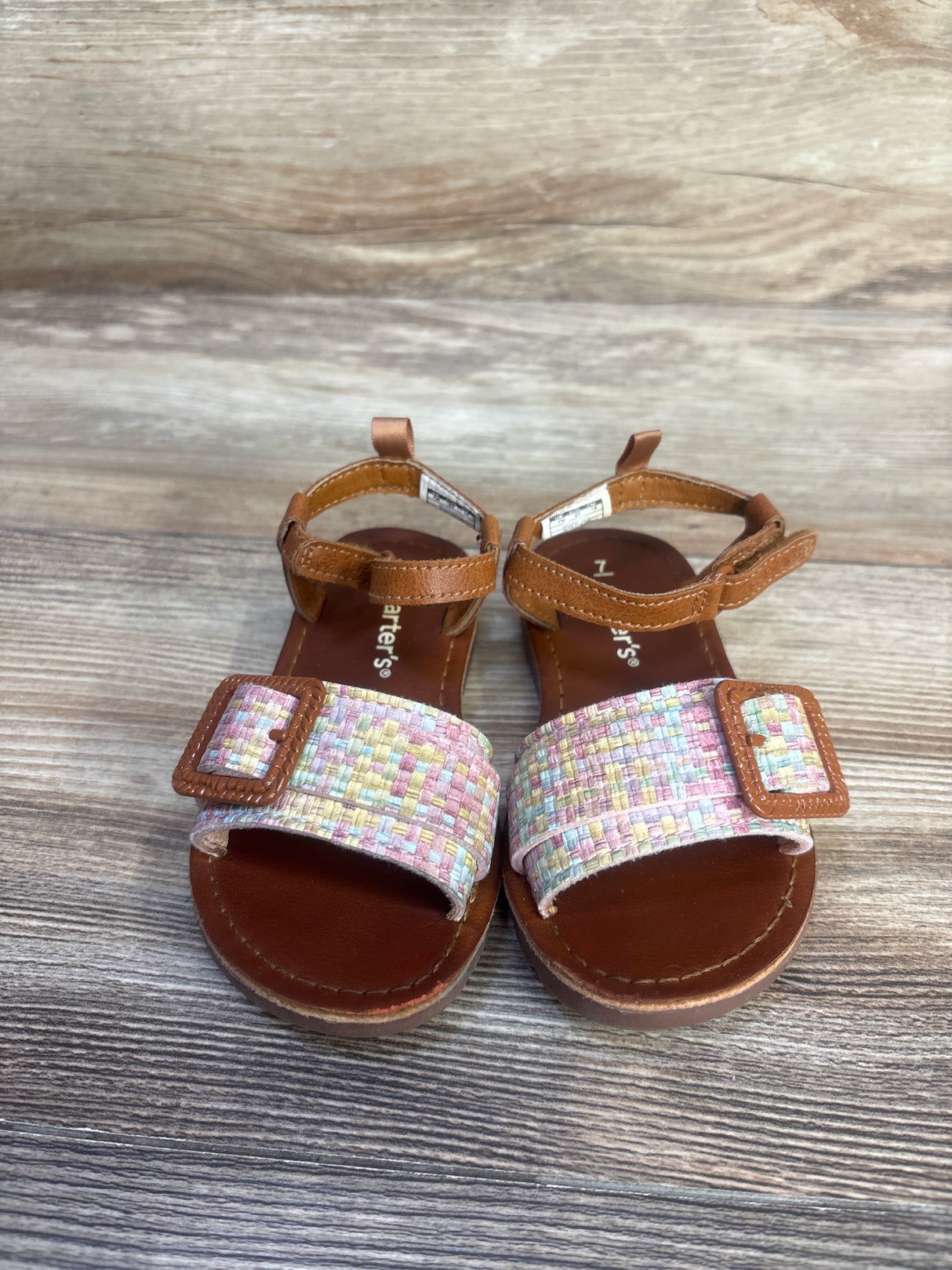 Carter's Isa Sandals Brown sz 7c