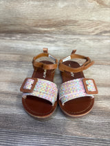 Carter's Isa Sandals Brown sz 7c