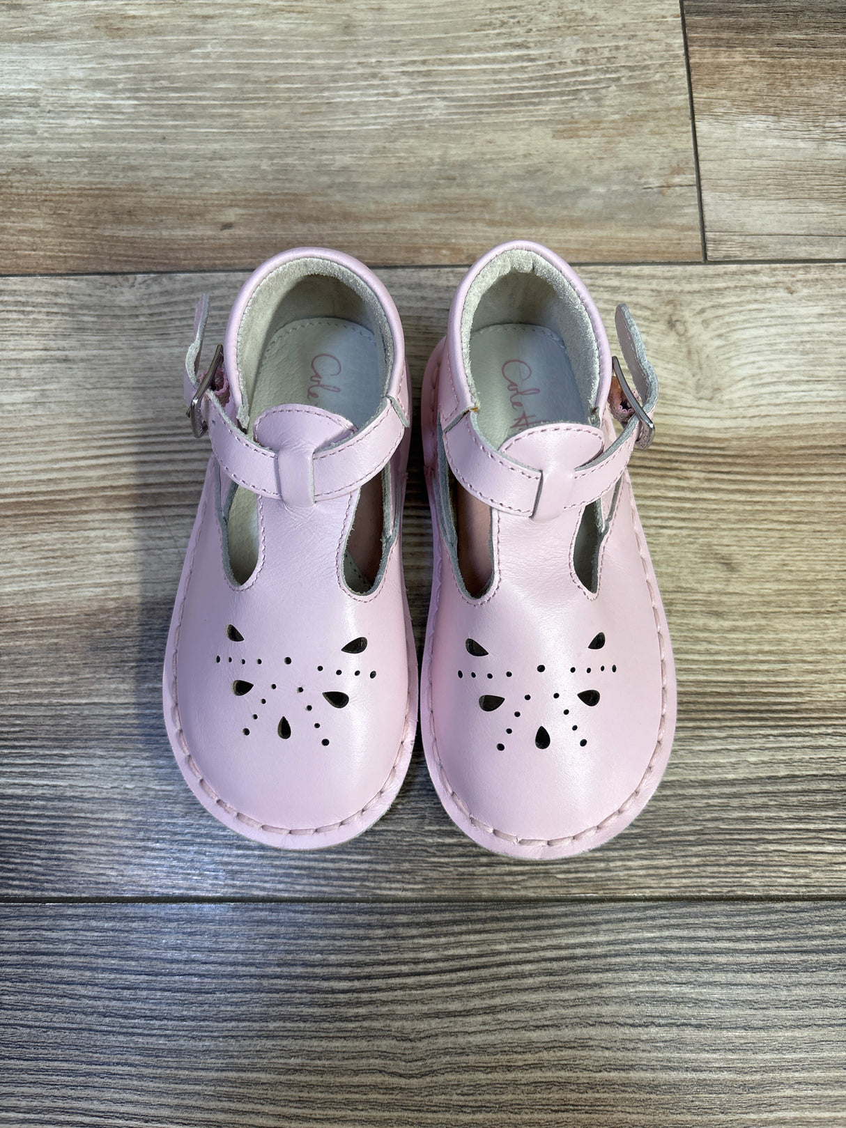Cole Haan Leather Mary Jane Shoes Pink sz 6c